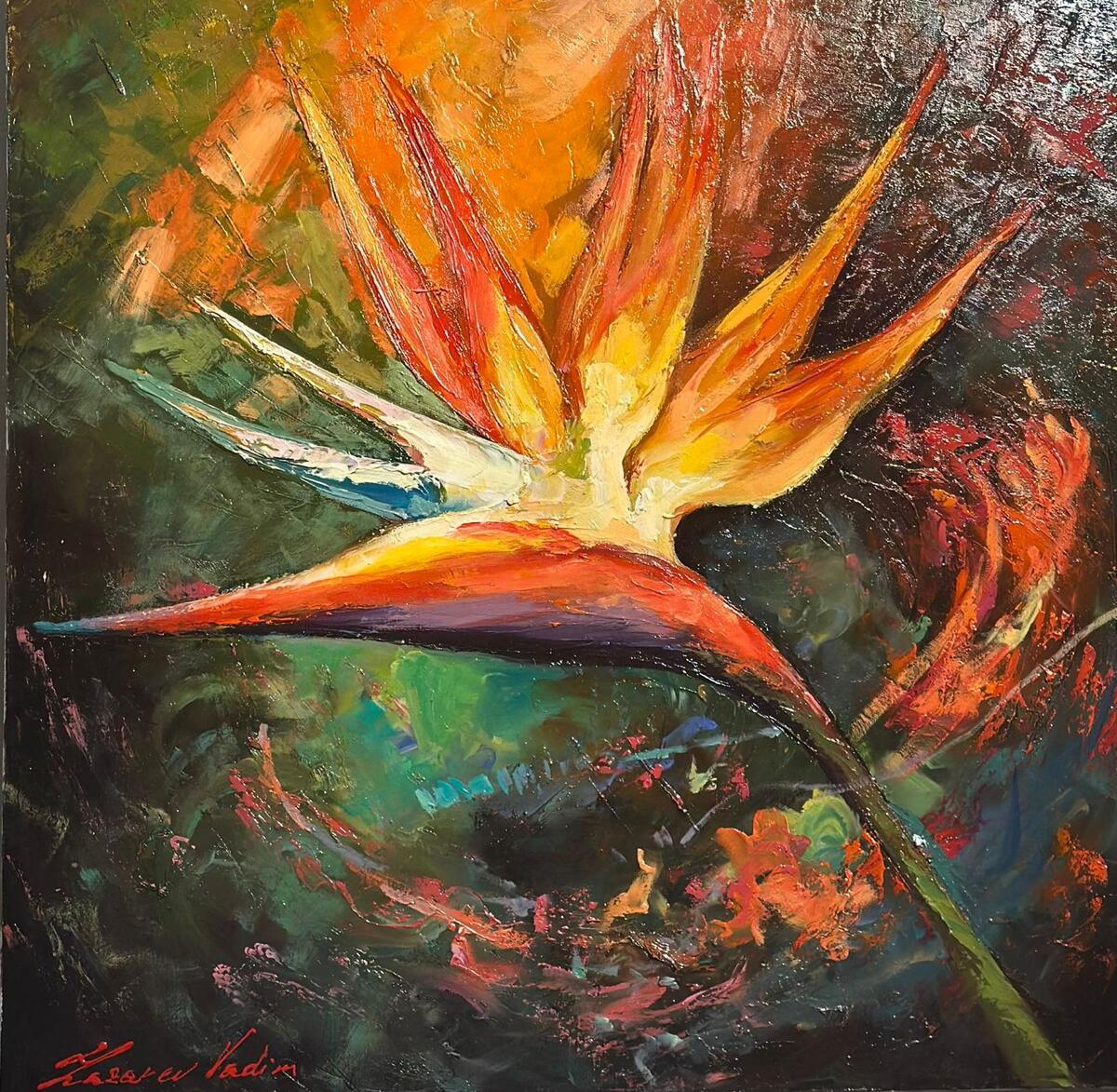 Art Café Orangerie - Café -Strelitzien Pracht 